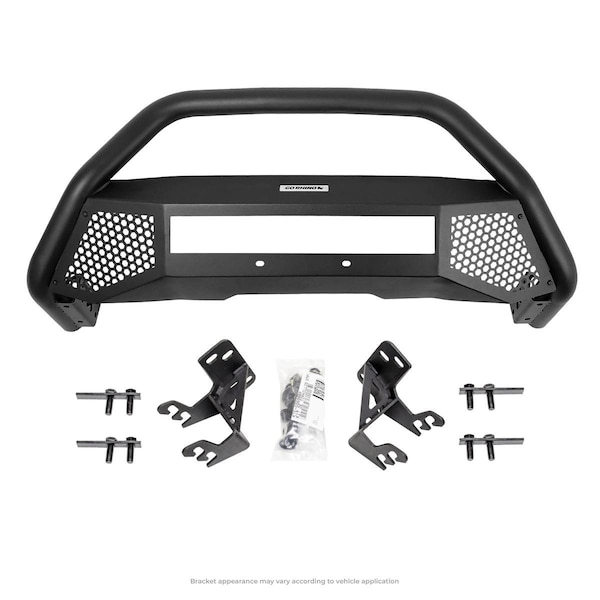 Go Rhino 16-C TACOMA RC4 SKID PLATE BULL BAR FRAME W/ MOUNT BRACKETS-LIGHT READY TXT BLK 545460T - main
